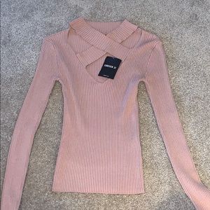 Mauve Forever 21 Sweater